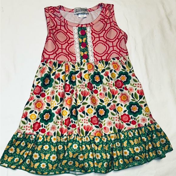 Orange Poppy Other - Boutique dress by Orange Poppy sz 12-18 months EUC smoke free home